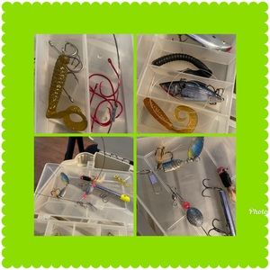 Fishing hooks & lures vintage lures deep sea & night fishing